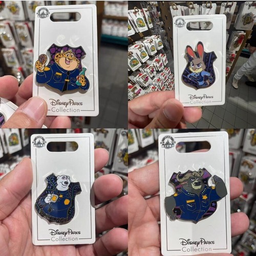 Auténtico prendedor de oso polar Judy Benjamin Bogo zootopia Shanghai Disneyland 2024 - Imagen 1 de 9