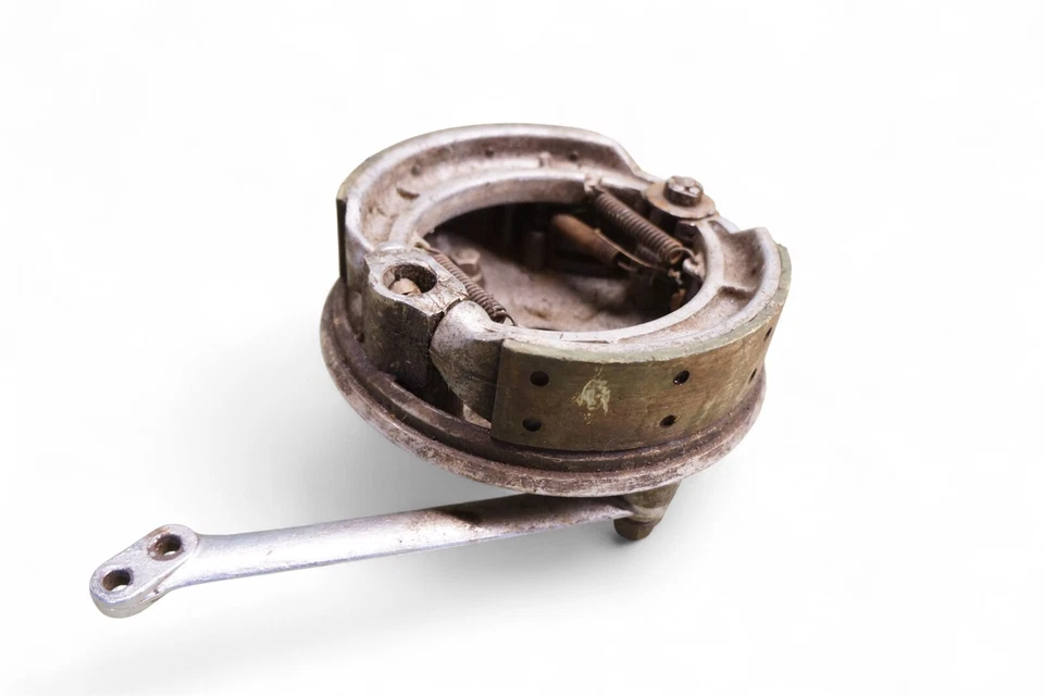 BSA A10 FRENO DE TAMBOR PLACA DE ALEACIÓN DORADO SUPER FLASH ROHETE DE CARRETERA *RG25 Foto 4 de 4