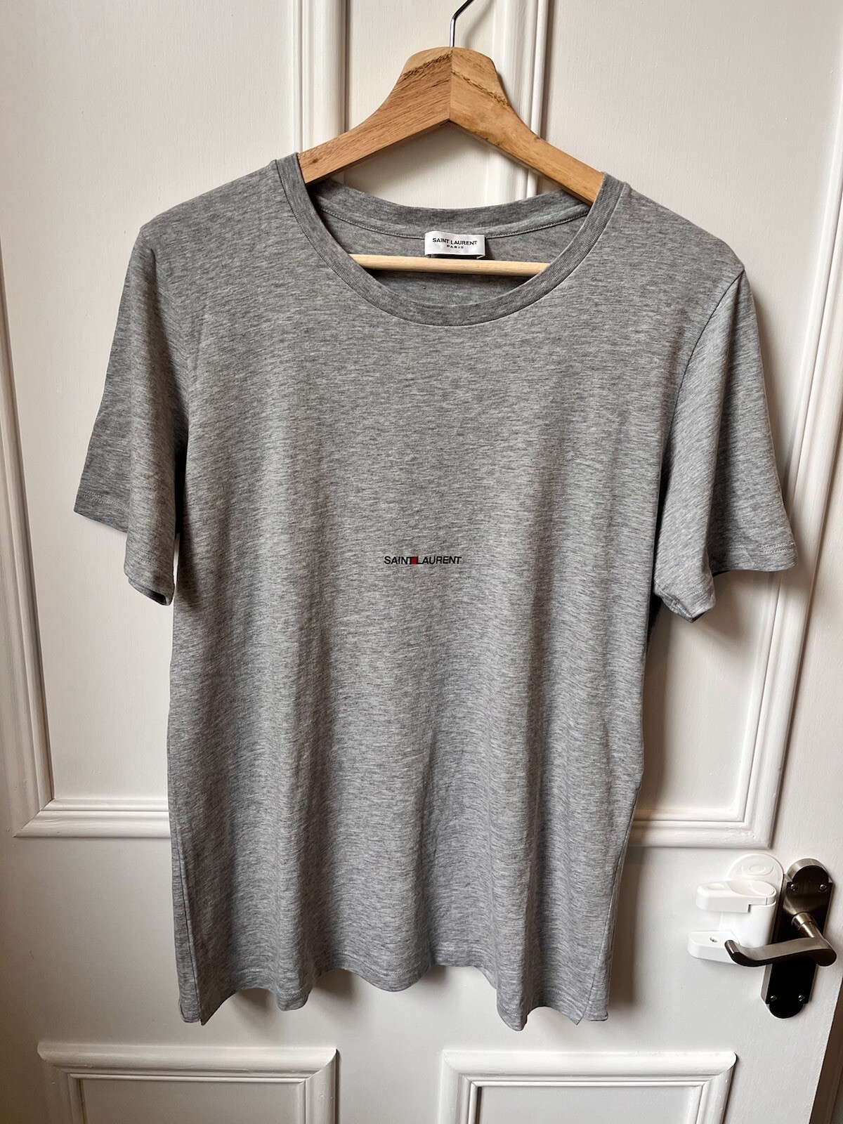 Maglietta Saint Laurent Box Logo Rive Sinistra