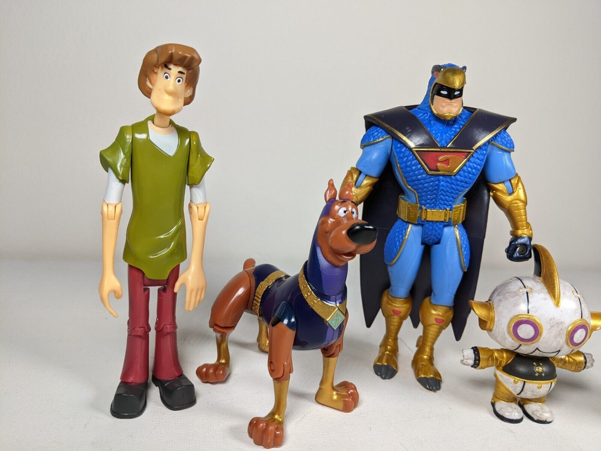 Scoob! Movie / Scooby Doo Shaggy Blue Falcon Rotten Robots Action