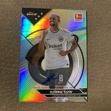 2021-22 Topps Finest Bundesliga Soccer Cards Checklist 25