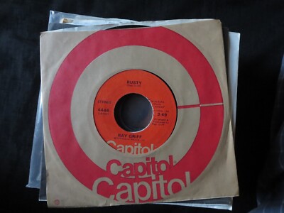RAY GRIFF - Rusty / A Cold Day In July Unplayed Old Stock 