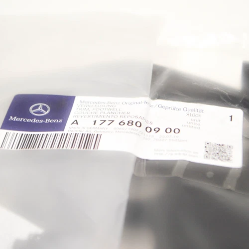 NEU MERCEDES BENZ A W177 LEFT TRIM PANEL FEETS RECESS LHD A1776800900 ORIGINAL - Bild 7 von 9