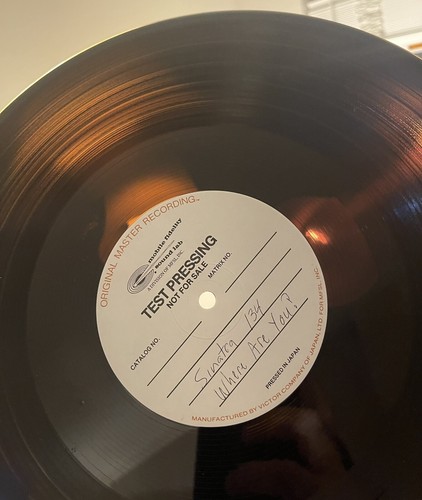 FRANK SINATRA MFSL TEST PRESSING WHERE ARE YOU LP Japanese VIRGIN VINYL - Picture 3 of 4
