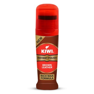 KIWI Leather Instant Wax Shine Liquid Polish 75ml - verschiedene Farben