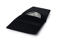 1 Lighthouse Coin Pouch MT Premium For 1 Coin Up To 50 Mm Black