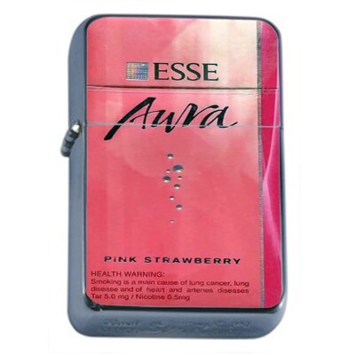 #ad #ad Oil Lighter Pink Aura Korea Cigarette Smoking Ad Strawberry $14.95