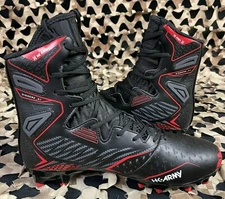 NEW HK Army Diggerz Paintball Cleats - Black/Red - 13