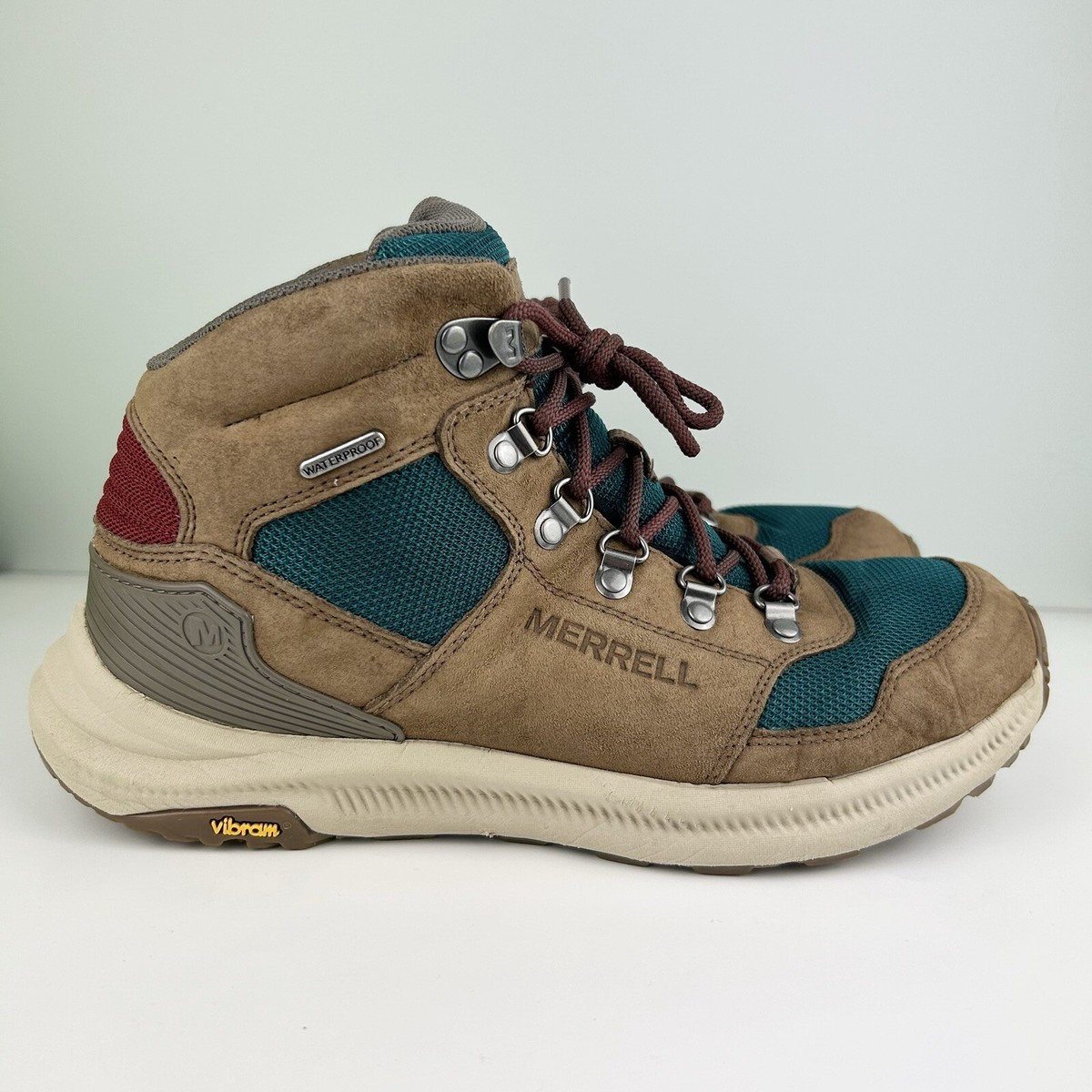 Merrell Ontario 85 Boots Womens 9.5 Brown Leathers Waterproof