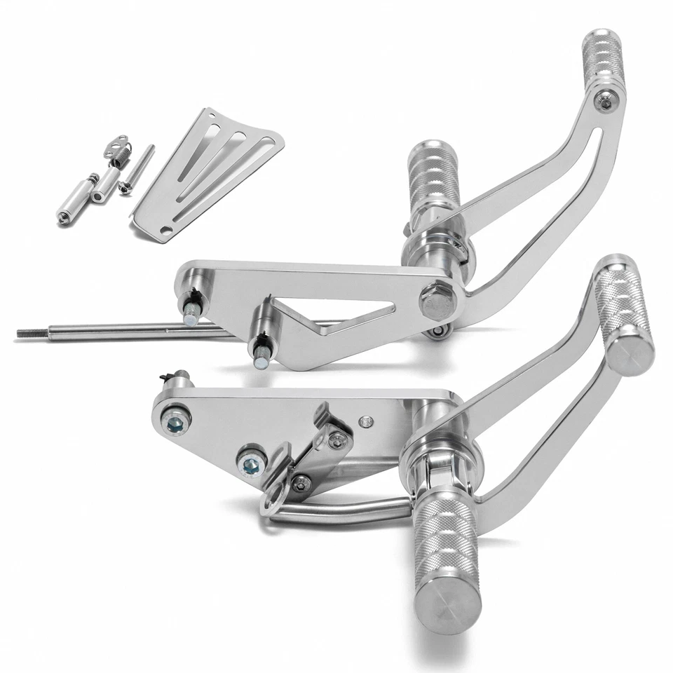 For Yamaha V Star 1100 XVS1100 Classic 1999-2009 4" Forward Controls Footpegs Foto 3 de 4