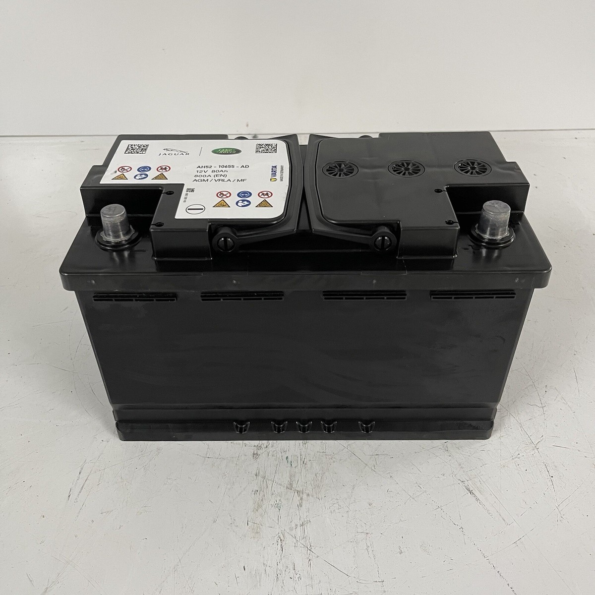 Jaguar Xf X260 12 Volt 80AH RC140 800 Amps AGM Varta Car Battery