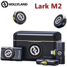 HOLLYLAND Lark M2 Wireless Lavalier Microphone System for iPhone Android Camera