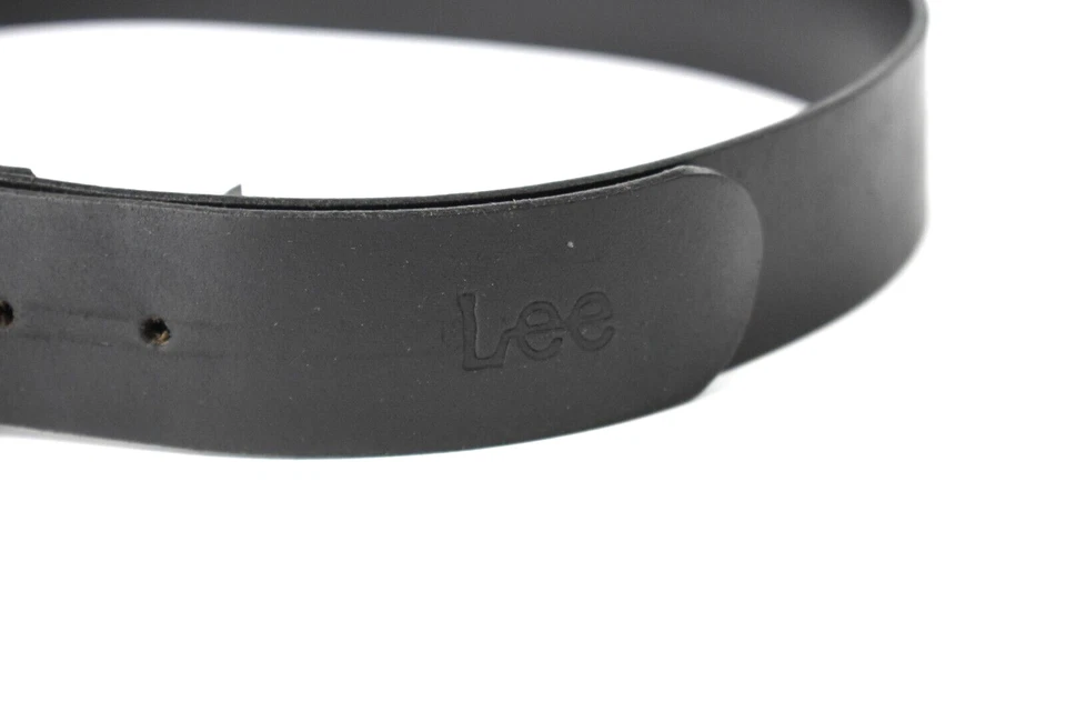 Cinto Lee masculino 90 cm fivela logotipo couro - Imagem 4 de 4