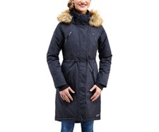 Merrell Lohri Long Redux Parka Jacket Jwf23269/001 Black Melange Size X-small
