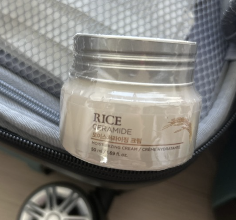 The Face Shop Rice Ceramide Cream 50ml – Korean Hydrating Moisturizer for Dry Skin