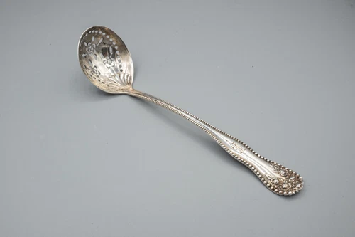 Gorham Sterling Silver Lancaster Small Sugar Sifter, 5 1/2" Antique Mono H