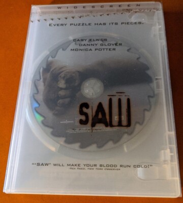 Saw (DVD, 2004, Full and Widescreen Editions)