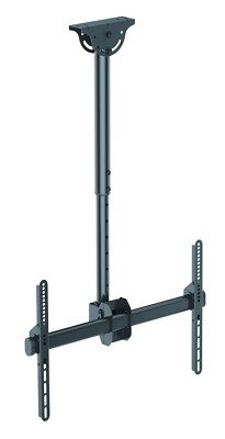 Allcam Twin Heavy Duty TV Halterung Deckenhalterung TV Halterung, Höhe 560 bis 910 mm
