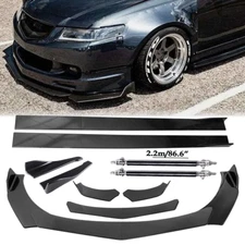For Acura RSX Front Bumper Lip Splitter Spoiler Rear Lip Strut Rod Body Kits
