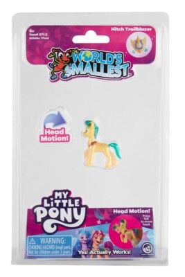 HITCH TRAILBLAZER - My Little Pony World's Smallest Series 2 Articulated