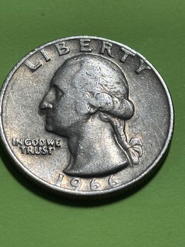 1966 Washington quarter