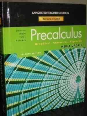 PRECALCULUS: GRAPHICAL, NUMERICAL, ALGEBRAIC BY U - Hardcover