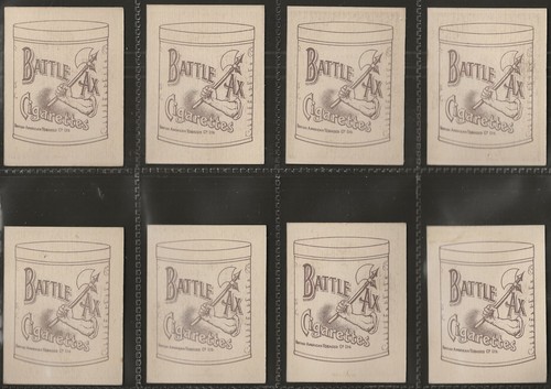 B.A.T. (BATTLE AX CIGS)-FULL SET- FAMOUS BEAUTIES 1916 (100 CARDS) ALL SCANNED - Picture 11 of 22