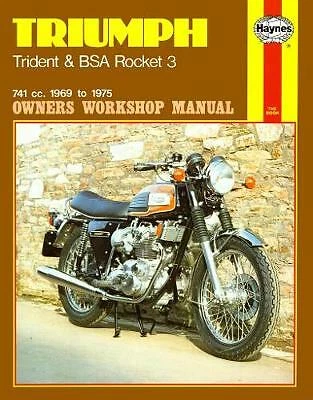 Triumph Haynes Motorcycle Repair Manuals & Literature