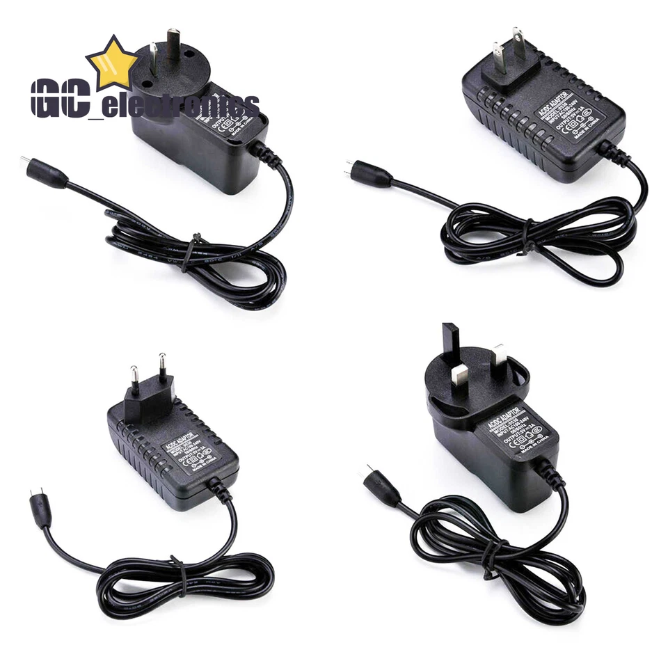 5V 3A Micro USB AC Adapter DC Wall Power Supply Charger Plug for Raspberry Pi - Image 3 of 4