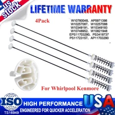 W10780048 Suspension Spring Rod Kit For Whirlpool Washing W10257088 W10349191 US
