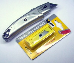 Taglierino professionale OLFA cutter car WRAPPING coltellino per taglio