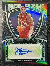 2020-21 Panini Obsidian Galaxy Autographs Electric Etch Green #2 Drew Gooden /25