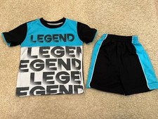 boys shorts set size 4t logo: legend