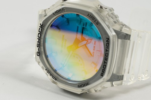 *N MINT CASIO G-SHOCK GA-2100SRS-7AJF Iridescent Color Watch Rare Japan - Picture 19 of 24