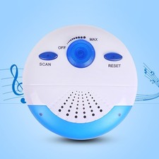 Suitable For Shower Rooms Wall-mounted Bathroom Radio, Made Of Abs Material