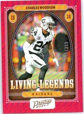 2024 Panini Prestige - Living Legends Red #LL-CWN Charles Woodson #/399