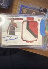 2020-21 Panini National Treasures Rookie Patch Autographs Devon Dotson /75