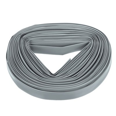 Heat Shrink Tube, 1/2 inch ID 98 ft General Purpose Gray 2:1