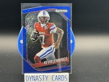 2025 Prizm Black NIL Kevin Jennings Blue Shimmer /35
