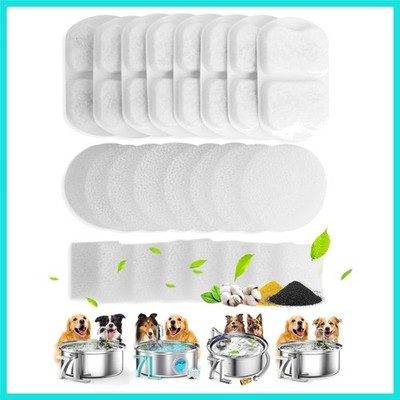 8 Set Filters for 7L Large Dog cat pet Water Fountain