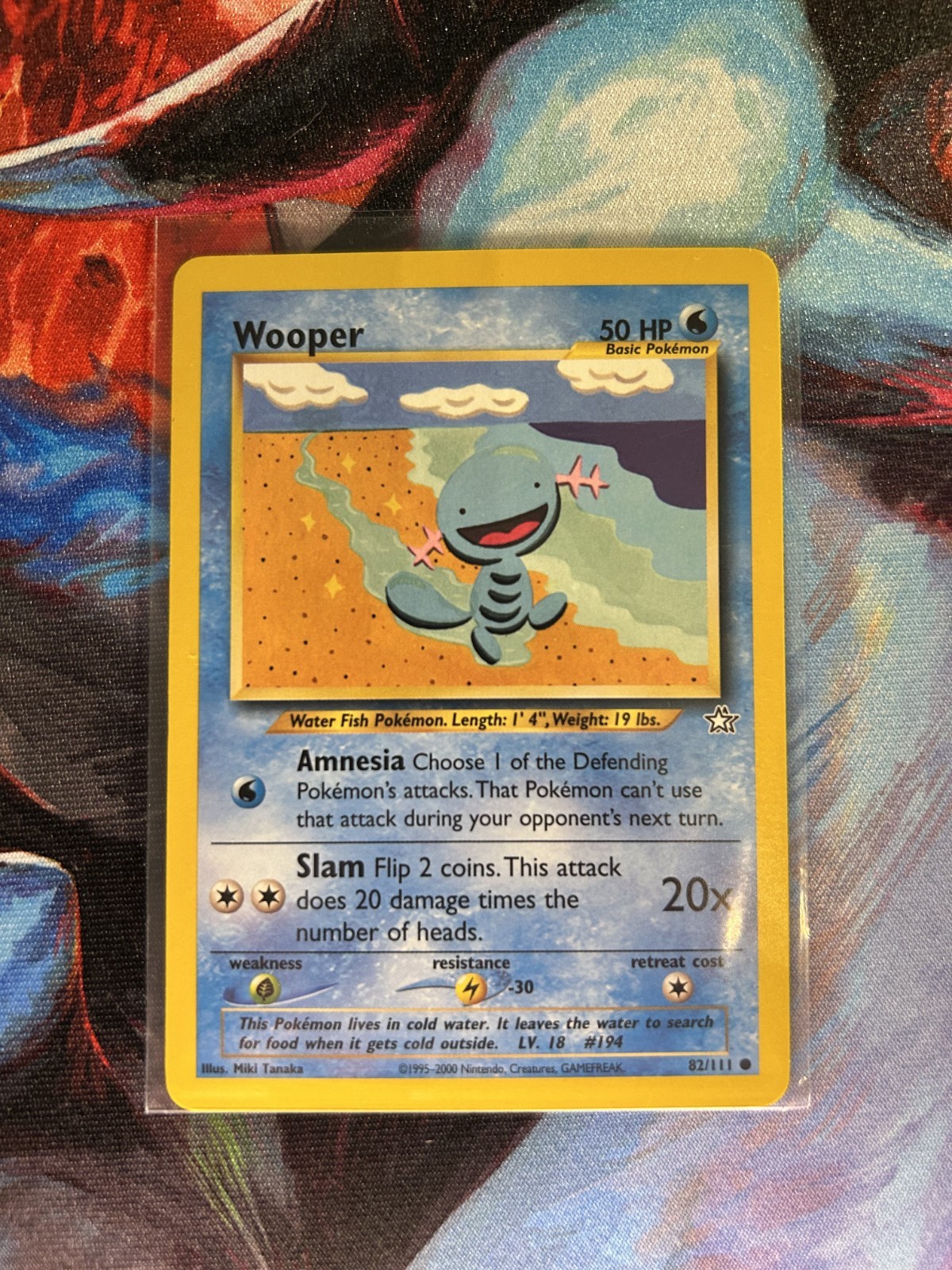 Wooper 82/111 Neo Genesis Regular- LP