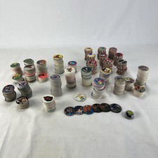 Pogs Lot Collection Disney Peanuts NFL Robocaps Astrology Simpsons 90s Slammers