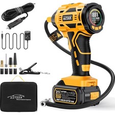 Luftkompressor,Reifenpumpe,Akku-Luftkompressor,Auto,Motorrad,Fahrrad,Sportbäl...