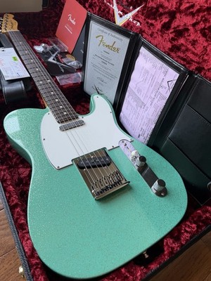 2025 Fender Custom Shop Telecaster W25 Custom Deluxe NOS Seafoam
