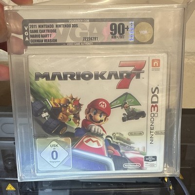 VGA Schutzhülle für Nintendo 3DS Spiel Mario Kart 7 transparent VGA 90+