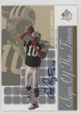 2000 SP Authentic Sign of the Times Chad Pennington #CP Rookie Auto RC