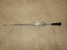 Farberware Open Hearth Rotisserie Open Hearth Grill Spit Rod & Forks 25"