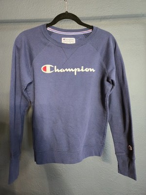 Champion Navy Crewneck Sweatshirt - Size S