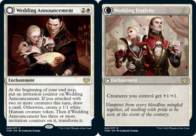 MTG Wedding Announcement // Wedding Festivity, NM-Mint, English Innistrad: Crims