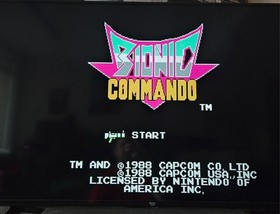 Bionic Commando, NES, Loose, Authentic